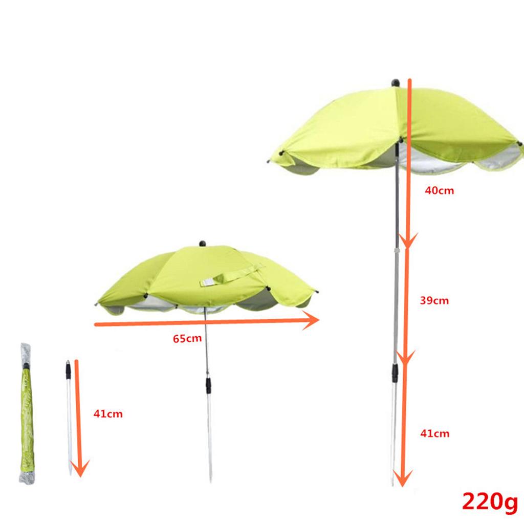 Outdoor Plant Umbrella Shade Cover Adjustable Height Canopy Telescopic for Garden Lawn Patio Flowers Potted Yard Reusable Decor