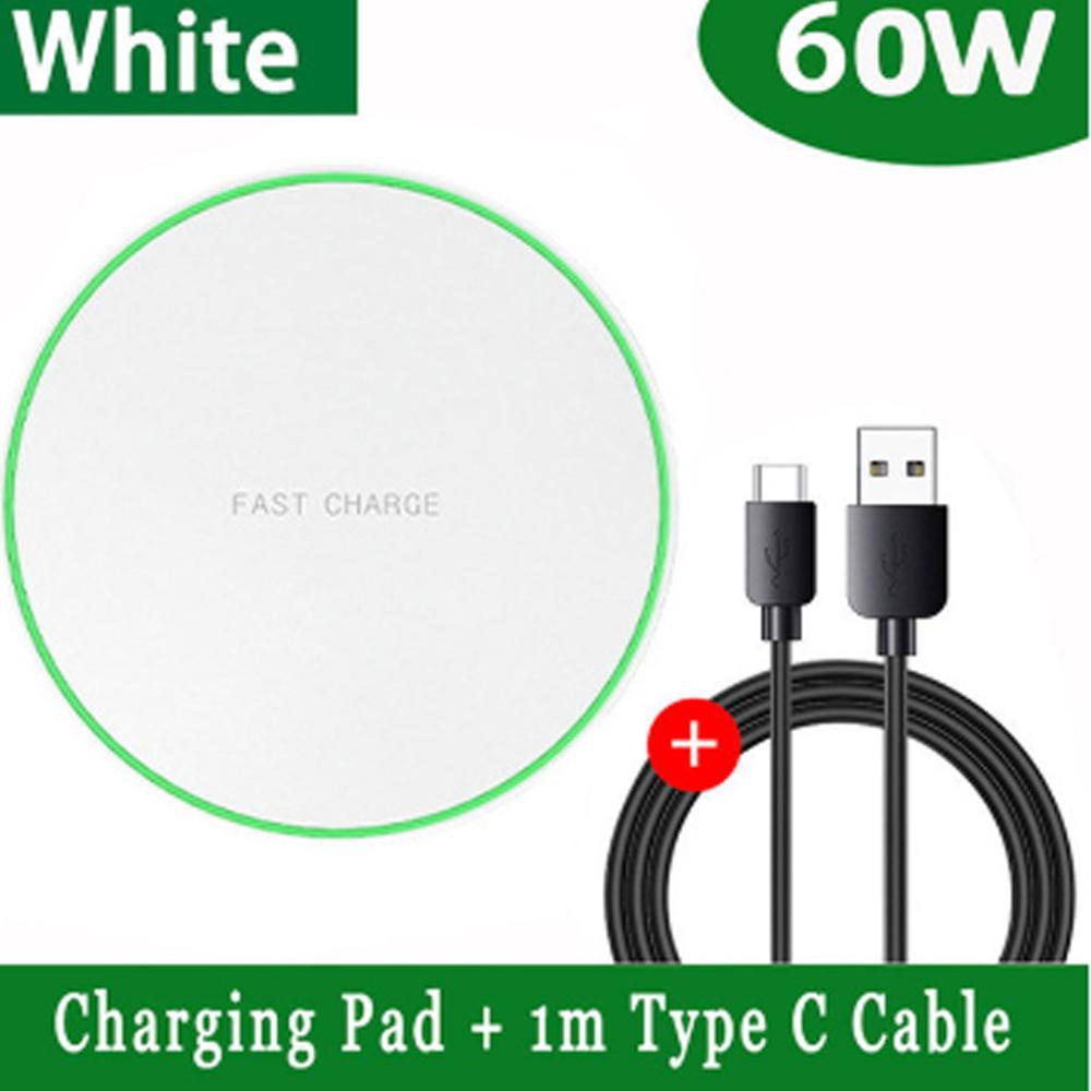 Wireless Charger for LG Velvet G9 G7 G8 G8X V30 V40 V50 V35 V60 ThinQ 5G HTC Wildfire E X U19e 30W Fast Charging Holder