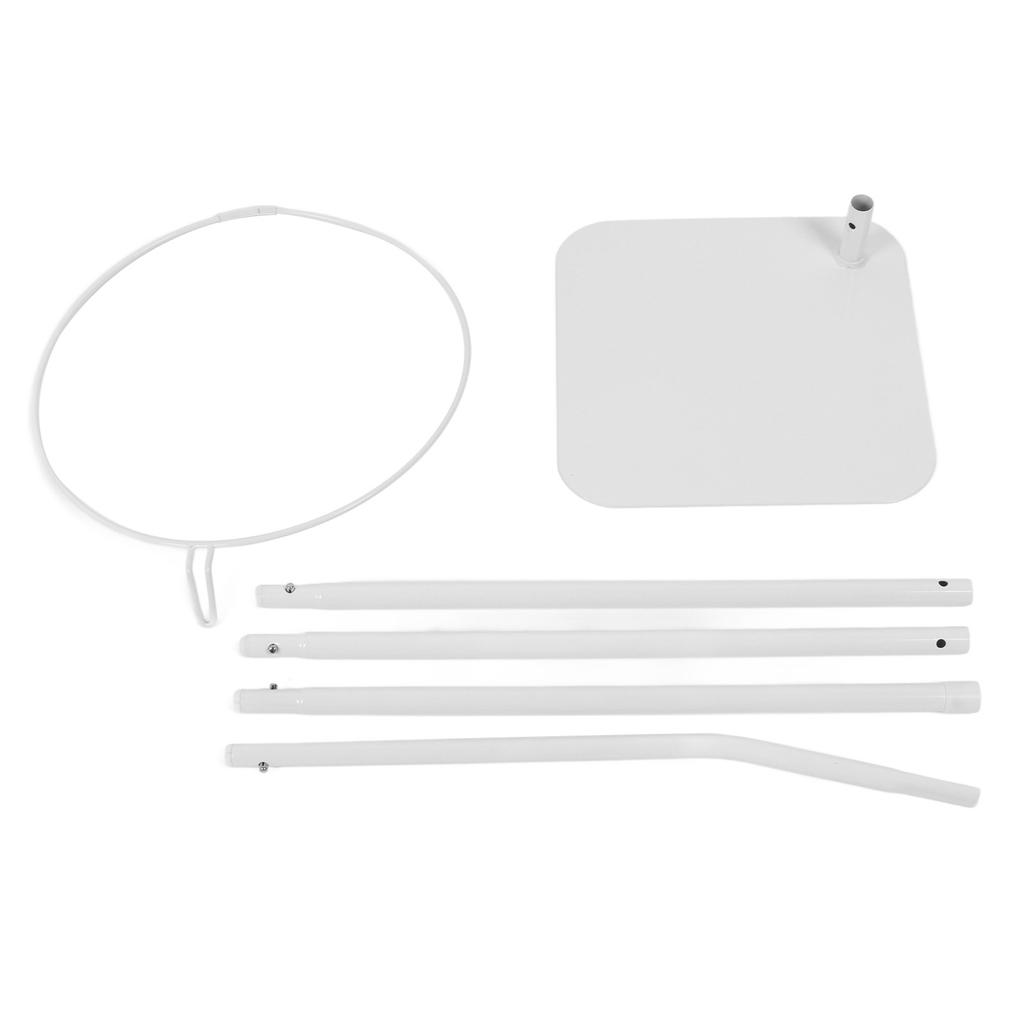 Crib Canopy Holder for Cot Adjustable Height Baby Bed Accessories Freestanding Crib Canopy Net Pole