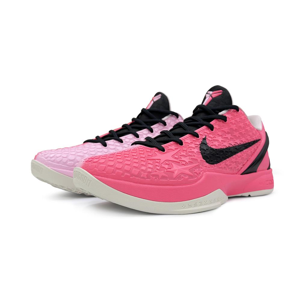 Nike Zoom Kobe 6 All Star 2.0 Amortecimento All Star, Resistente ao Desgaste Tênis de Basquete Baixo Masculino Rosa FQ3546-100(Equipa258-)