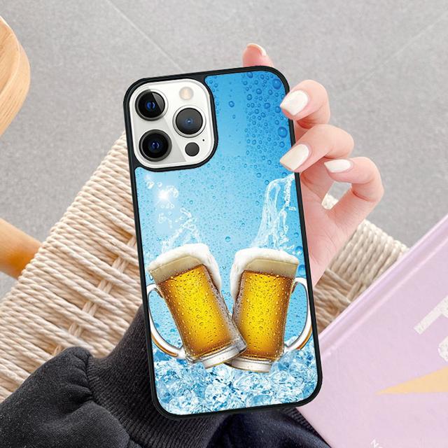Men Drink Beer Phone Case For Apple iPhone 17 Air Pro Max Plus Coque For iPhone 17 Air 14 15 16 13 12 Max Cover