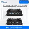Yingchi Mini Fanless Industrial PC N100/N150 Core i3/i5/i7/J1900