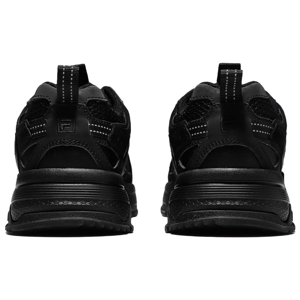 Fila Fire Cracker Fabric Leather Sports Comfortable Low-Top Casual Shoes Unisex Sneaker Black 1JM01679E_001