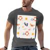 Summer Time Cute Crab Fish Sea Starfish Shell Sun Flip Flops TShirt Lightweight Running Sports TShirt