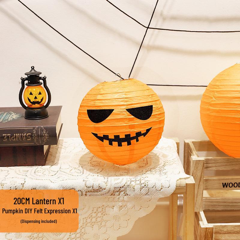 Светящиеся тыквенные фонари для создания атмосферы Хэллоуина