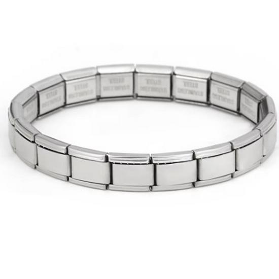 Beliebtes modulares Titanstahlarmband - Stilvolles DIY-Accessoire für Jugendpartys