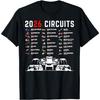 Tricou cu siluetă de mașină de curse