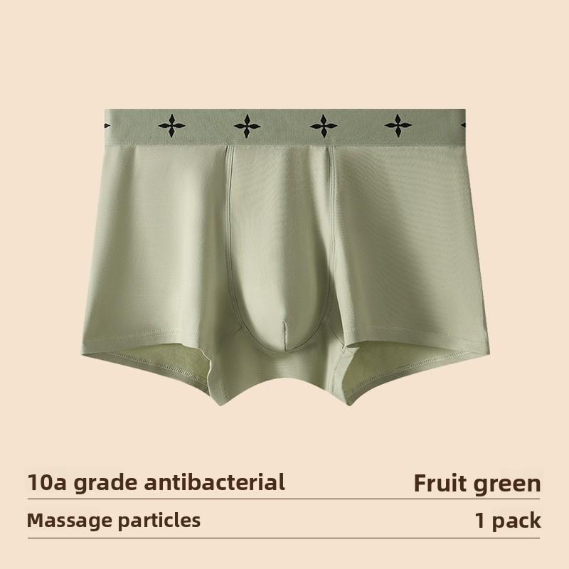 Men s Spring and Summer Fashion New Cotton 7A Class Antibacterial Flat Angle Underwear L