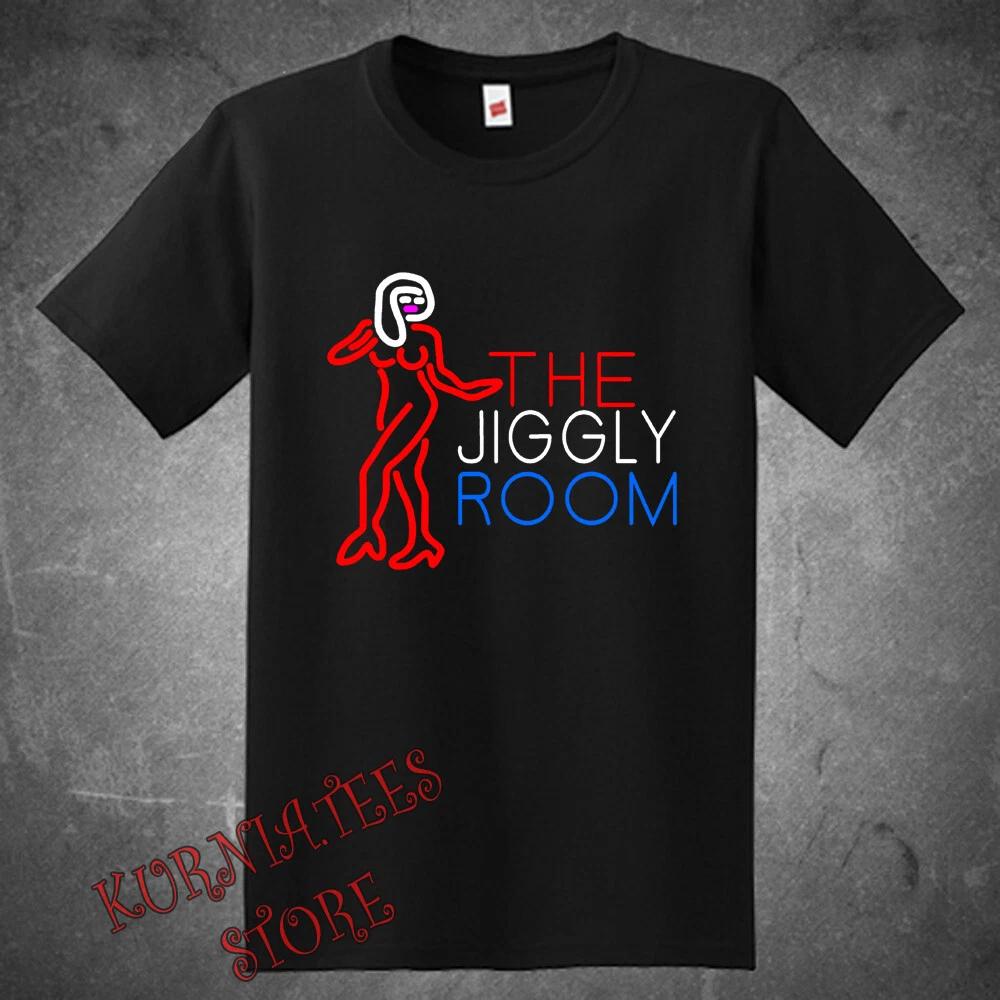The Jiggly Room Men s Black Size S to 5XL 2XL