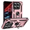 For Xiaomi 15 Pro Case PC+TPU Phone Cover with Rotary Ring Kickstand
