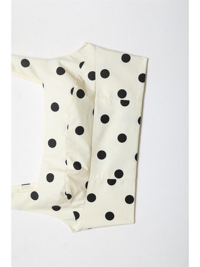 2026 Polka Dot Crop Top & Midi Skirt Set for Women