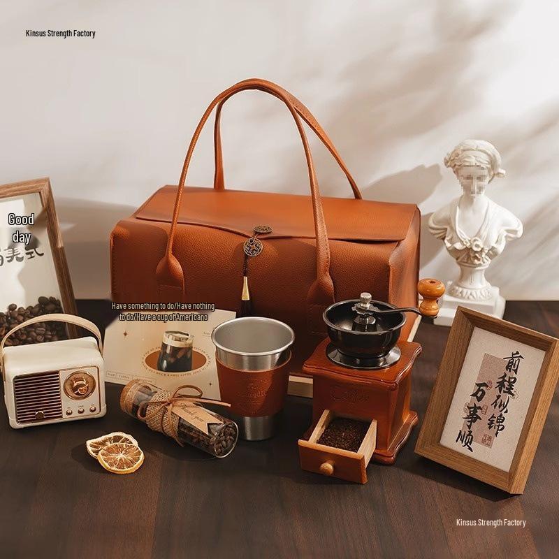 Coffee Maker Gift for Company Meetings, Birthdays, and Souvenirs - Ideal for Employees, Customers, and Best Friends