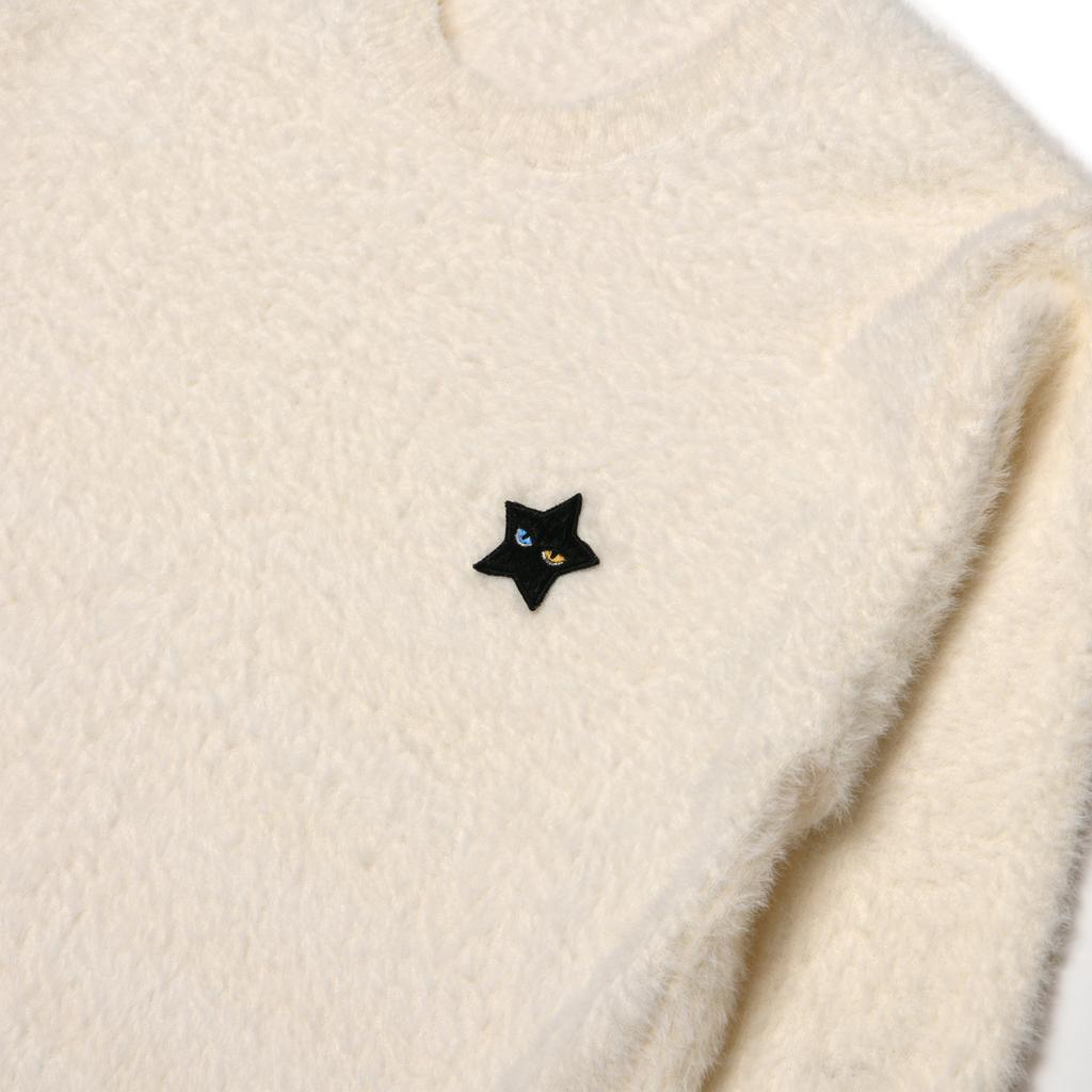 STARRYEYED Angora Fur Knit (Ivory)