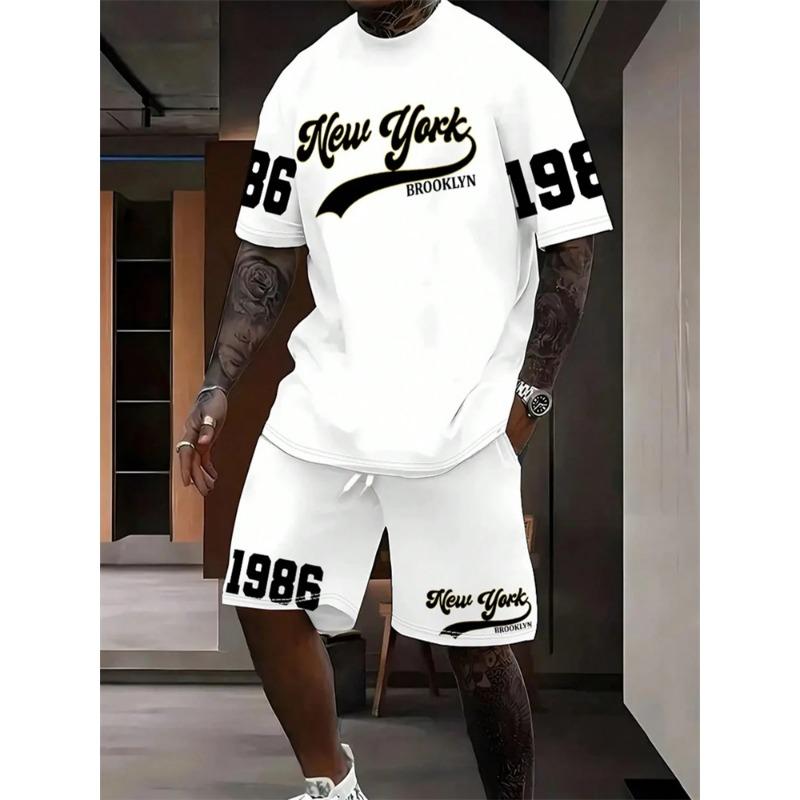 

Summer Men s Set, Size 23 Digital Print, Street Casual Fashion, Breathable And Comfortable, Outdoor Sports 6XL