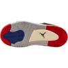 Air Jordan 4 Retro PS Rare Air Dětské tenisky Černá/Ohnivě červená/Hluboká královská modrá IB4388-003