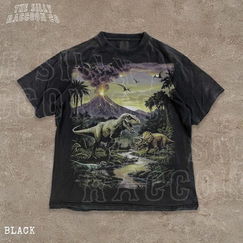 

Vintage Dinosaur Unisex Shirt 90s Style TRex Tee Prehistoric Jurassic Graphic Unisex T-Shirt XXXXL