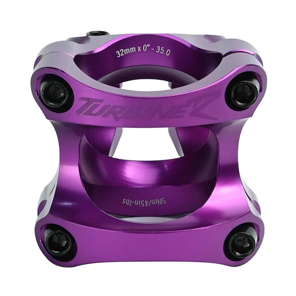 ZEOSS Race Face Turbine R 35 MTB Vorbau 35x32mm 0 Grad Lila Aufkleber +/- RF3185-ZEO