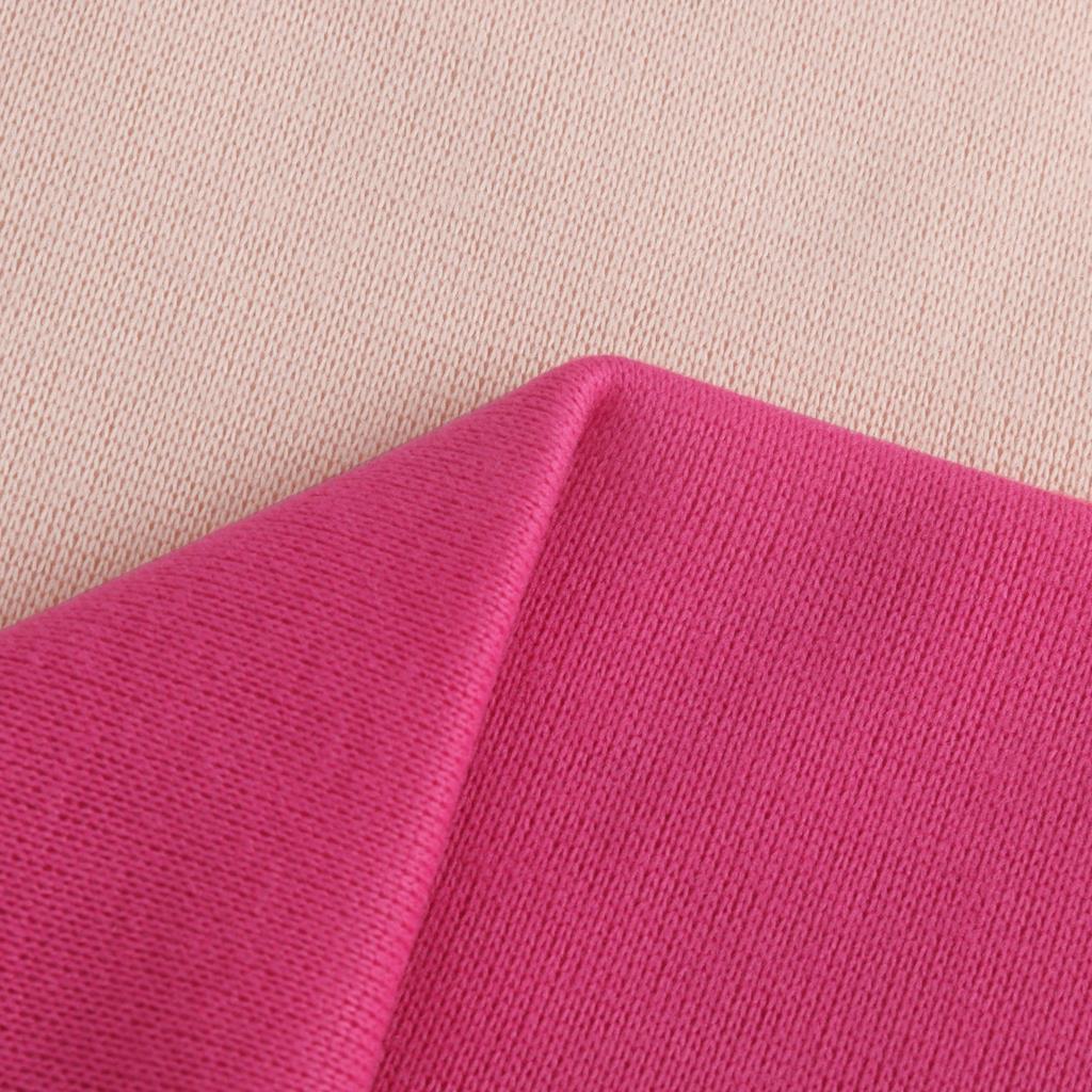 Lässiger Damen-Pullover mit Rundhalsausschnitt und Kontrastfarbe und langen Ärmeln