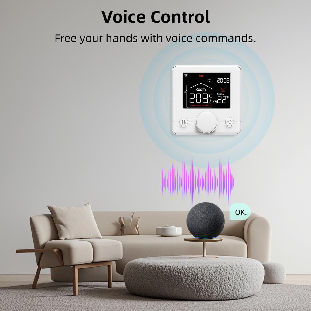 EZAIOT tuya smart home thermostat water electric floor heating gas boiler WiFi temperature remote controller with google alexa Fuel Injectors 6
