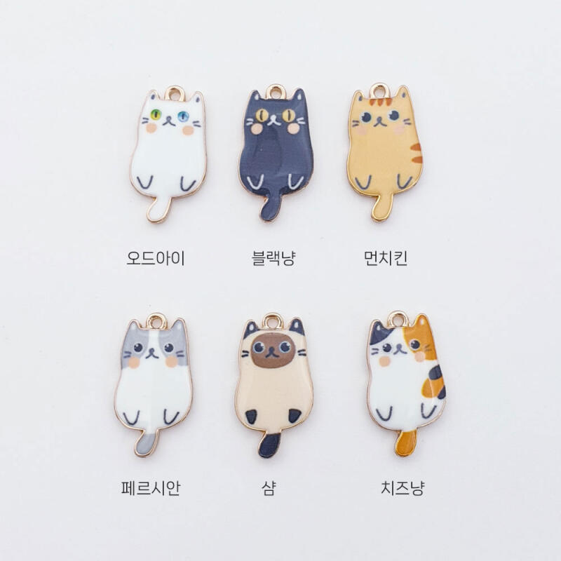 Cute Cat Keychain Material AirPod Hook