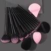 12Pcs Soft Makeup Brushes Set for Cosmetic Beauty Foundation Blush Powder Eyeshadow Concealer Blending Make Up Brush