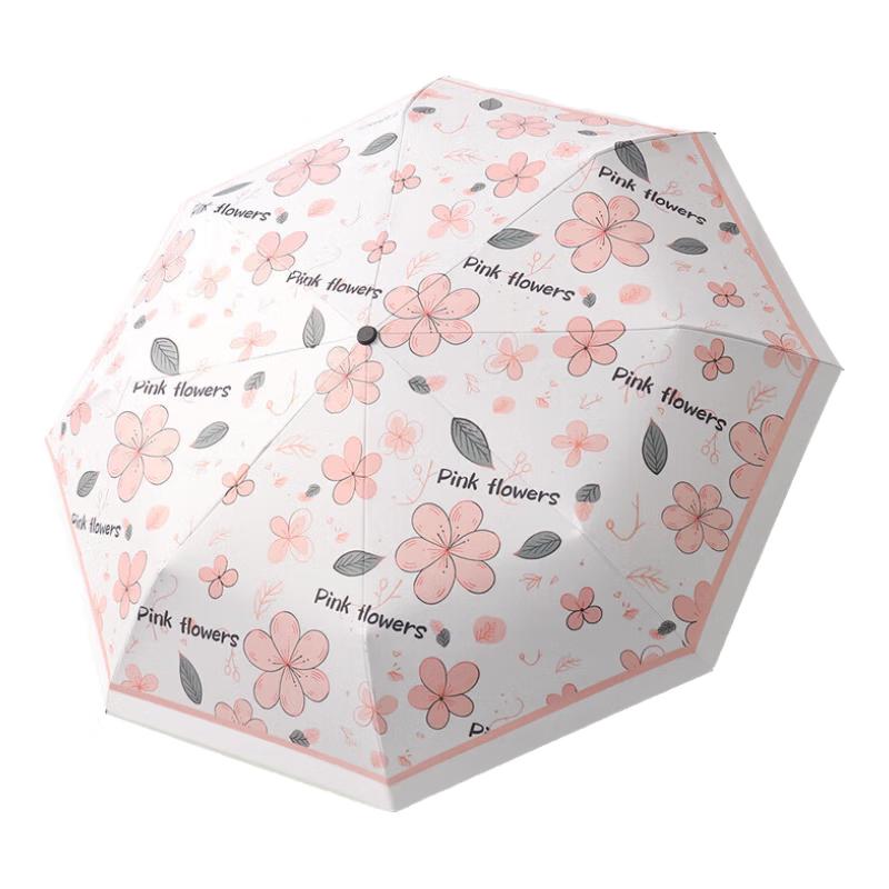 Xurqig Automatic 3-Fold Windproof UV Protection Umbrella