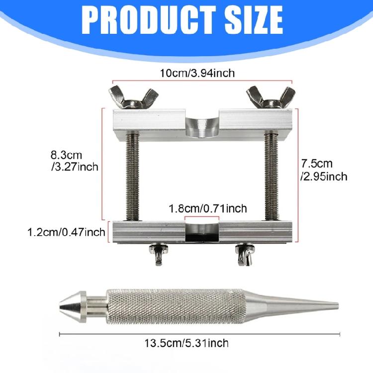 Portable Brass Instrument Repair Device For Dent Removal Alloy Musician Mouthpiece Reshaping Tool Practice Essential Accessory
