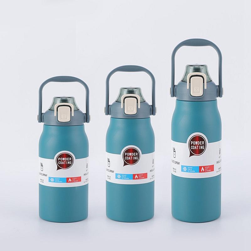 Stainless Steel Thermo Bottle Large Capacity Thermal Water Bottle Portable Vacuum Mug Thermos Insulated Cup Tumbler Flask Gym
