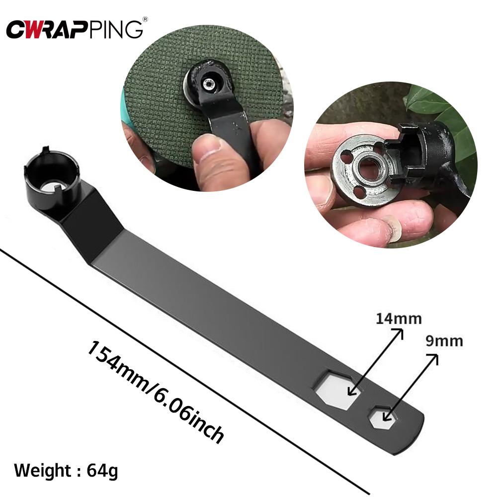 Double Hole Wrench Motorcycle Car Repair Tool Handheld Four-claw Angle Grinder Special Disassembly Assembly Auxiliary Accessorie