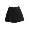 Black High-waisted Denim Shorts Skirt for Women In Spring and Summer New Hot Girl Slimming Two-piece A-line Hip Skirt