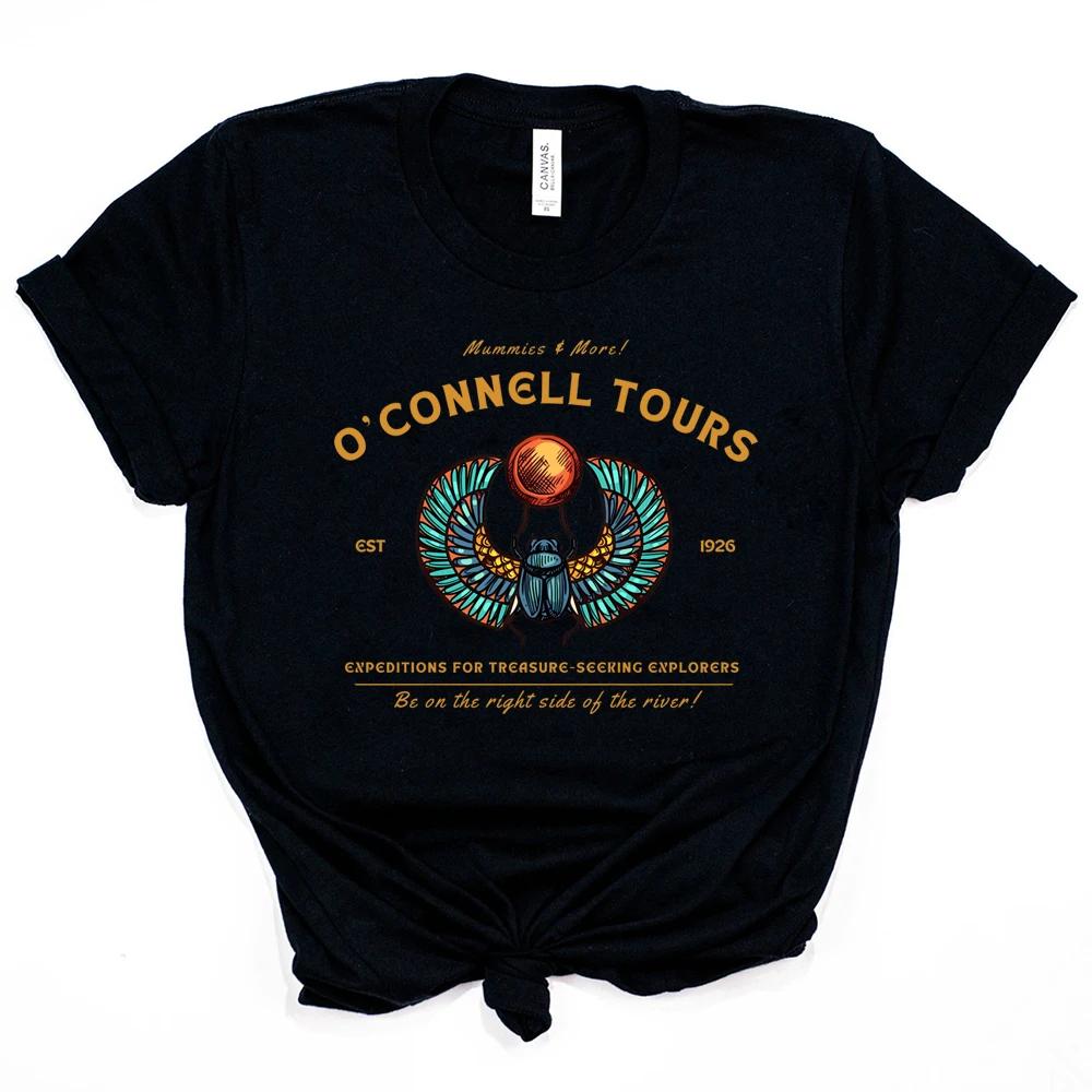 OConnell Tours Shirt The Mummy TShirt Brendan Fraser Shirts The Mummy 1999 Tees Movie Lover Gift Retro Graphic Tee Hipster Top