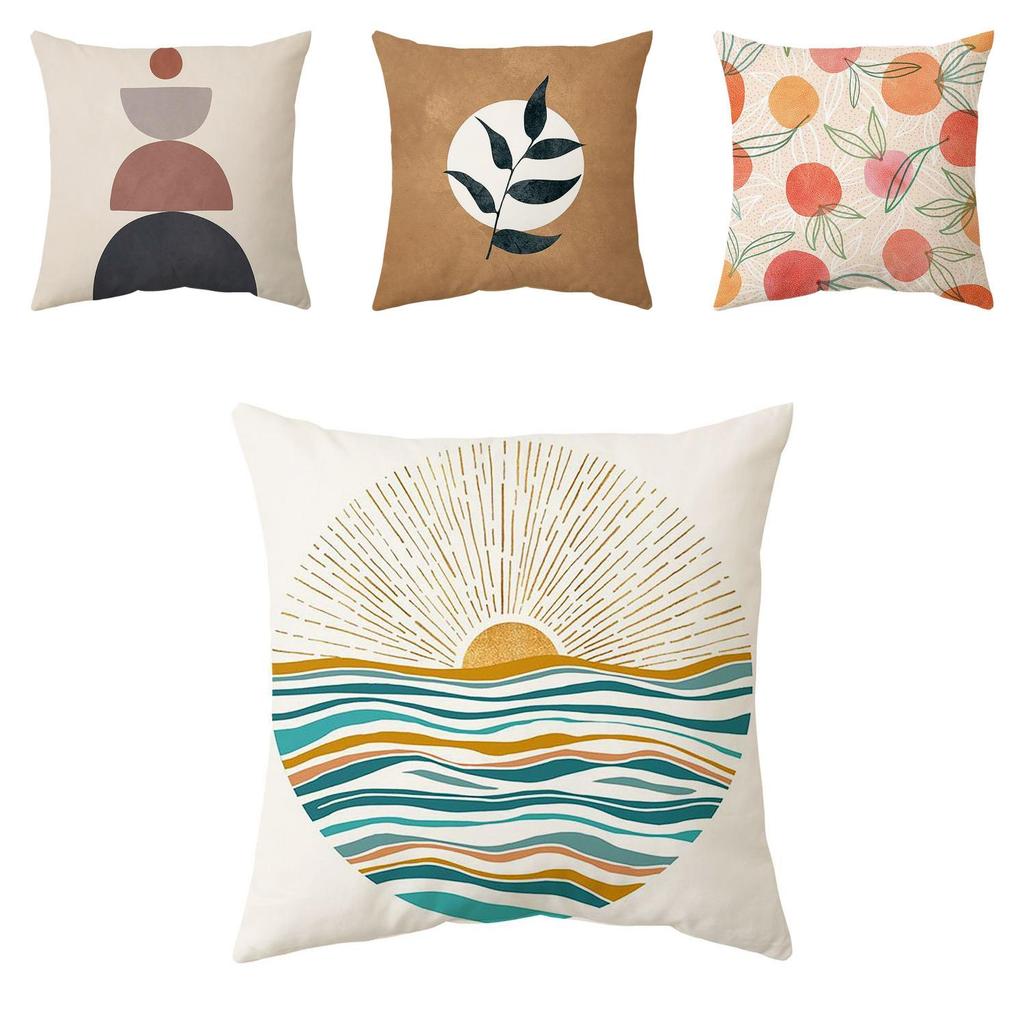 Nordic Style New Abstract Printing Pillow Cover For Modern Living Room Decor