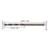 5/10pcs Twist Drill Bits 2.5-5.5mm Straight Shank HSS 4341 Drill Bits for Stainless Steel Iron Aluminum Alloy Copper Brass