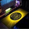 Podkładka pod mysz Borussia Dortmund, gumowa podstawa, mata na biurko do e-sportu, podkładka pod mysz dla graczy i do użytku biurowego, biurko gamingowe, łatwa do czyszczenia mata