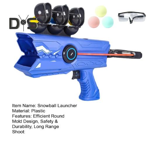 Snow Toys for Kids Snowball Launcher Snow Ball Maker Winter Outdoor Toys Snowball Fight Toy for Kids Adults