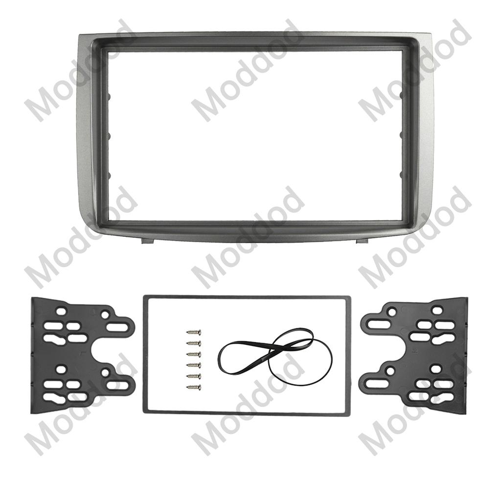 Double Din Facia for Alfa Romeo 147 Radio DVD Stereo CD Panel Dash Mounting Installation Trim Fascia Kit Face Frame Bezel