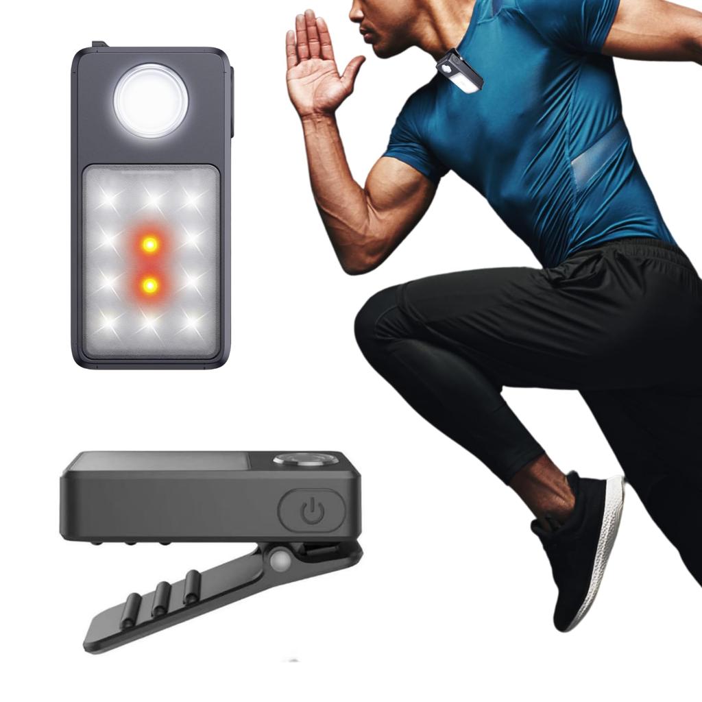 Running Walking Outdoor Handheld Light Angle and Spot Mode Memory Lightweight IPX7 Link-N Light, Light, Rechargeable, [Wide Light, Function, 22.9g,