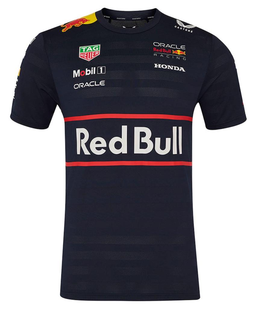 Oracle Red Bull Racing Team 2025 PUM'S T-Shirt / TM9866-020 (JP, Alphabet, M, Standard, Navy)