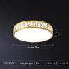Gold Modern Minimalist Ultra-Thin Nordic LED Ceiling Light for Bedroom