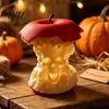 Fashionable Niche Furnishings Skull Apple Core Ornament, Dark Themed Desk Figurine, 3D Printed Halloween Table Decorations Realistic Statue,