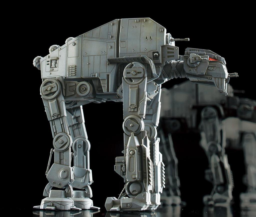BANDAI SPIRITS Star Wars Vehicle Model 012 Plastic Model AT-M6 Pre-Colored