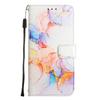 Suitable for Samsung A23 Japanese Version of Marble Flip Leather Case Samsung A22 Magnetic Insertion Card Leather Case