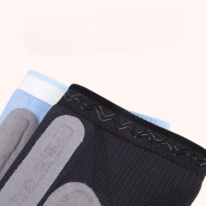 Sports Knee Pads Non Slip Nylon Basketball Football Running Silicone Knee Pads Breathable Fitness Protective Gear