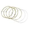Set of 6 Guitars String Replacements Acoustic Guitar Strings Part Stainless Steel Acoustic Folk Electric Guitar Strings