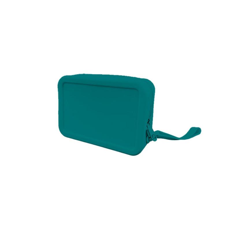 Makeup Bag Silicone Travel Organizer Bag Large Capacity Portable Key Pouch