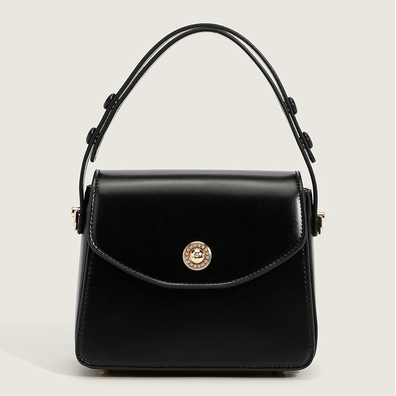 Spring New Trendy Brand Small Square Bag Simple and Versatile Handbag Bridal Bag Shoulder Underarm Bag Crossbody Women's Bag