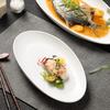 Creative Underglaze Colorful Fish Plate B & B Tableware New Steamed Fish Plate Oval Dumpling Plate Oven Premium Vegetable Plate