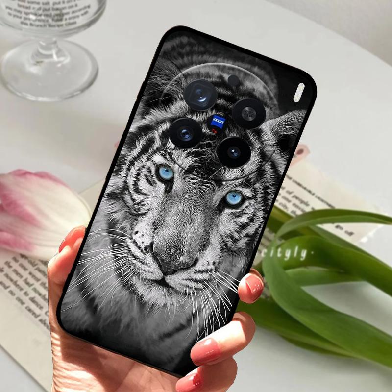 For Vivo X200 Pro Case X 200 Cute Animal Silicone Soft TPU Phone Cover For VIVO X200 Pro Mini 5G Protective Bumper Fundas Cases
