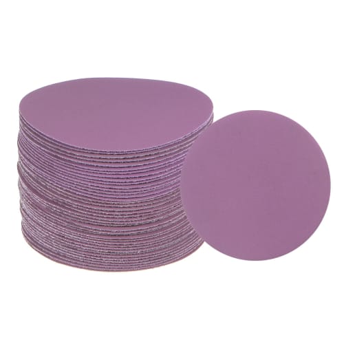 uxcell Purple Sanding Discs, 600 Grit, 75mm Hook and Loop Circular Sandpaper, Professional Sandpaper for Wet and Dry Polishing, Metal, Wood, and Drywa