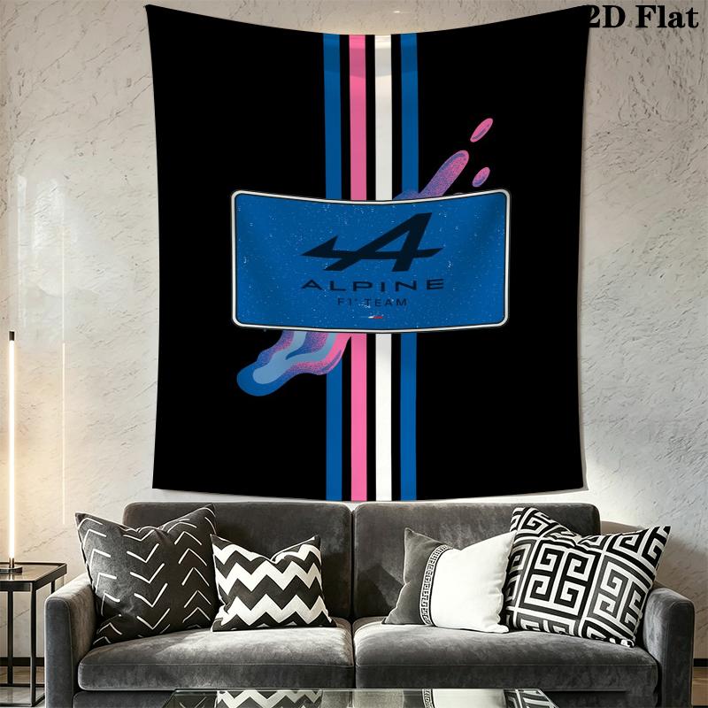 Alpine Wall Tapestry Aesthetic Wall Hanging Printed Fabric Blanket Decorative Tapestries for Bedroom Living Room Home Decor